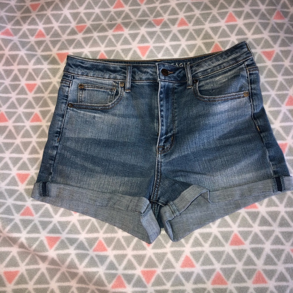 High waisted American eagle super stretch shorts